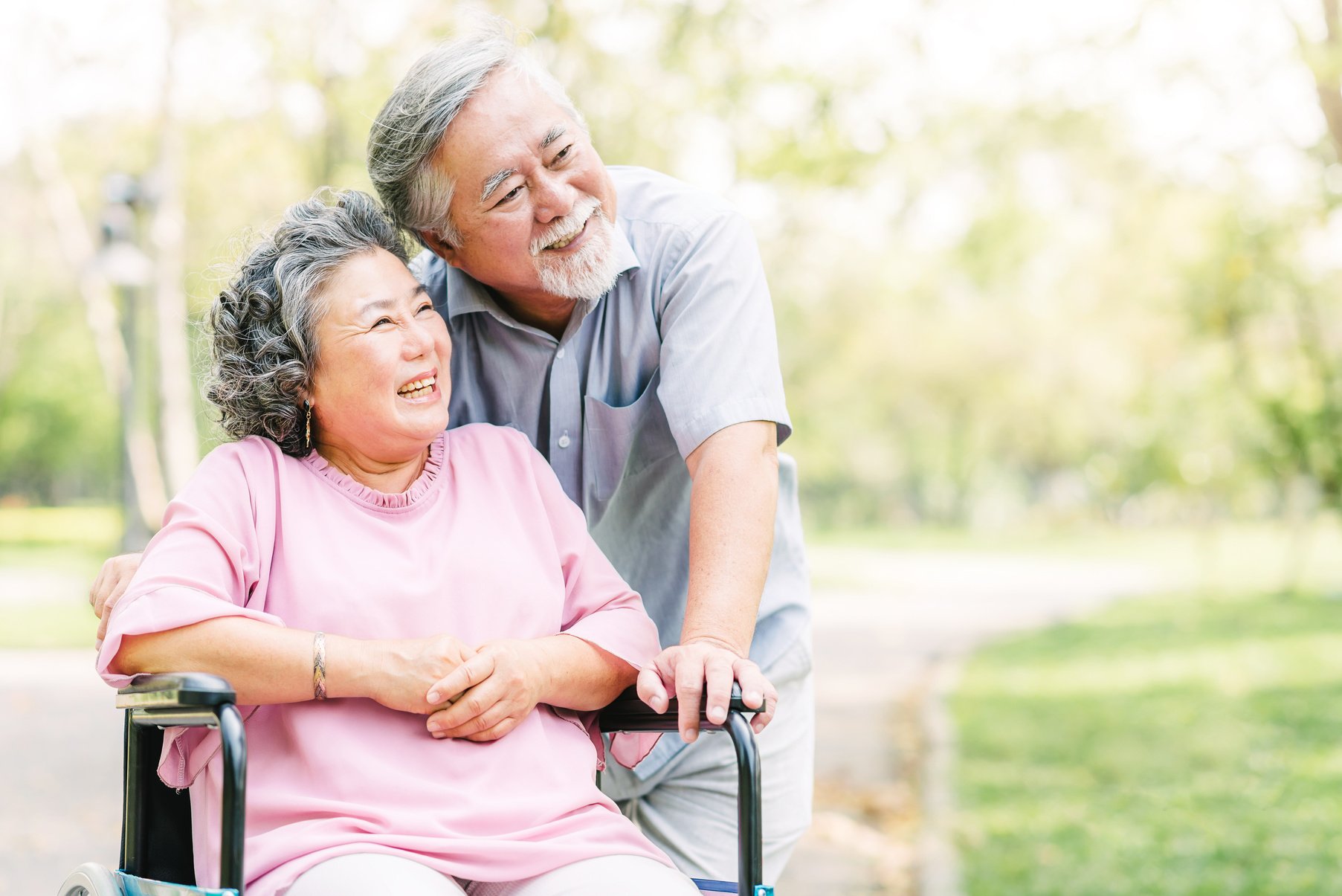 Happy Elderly Couple  